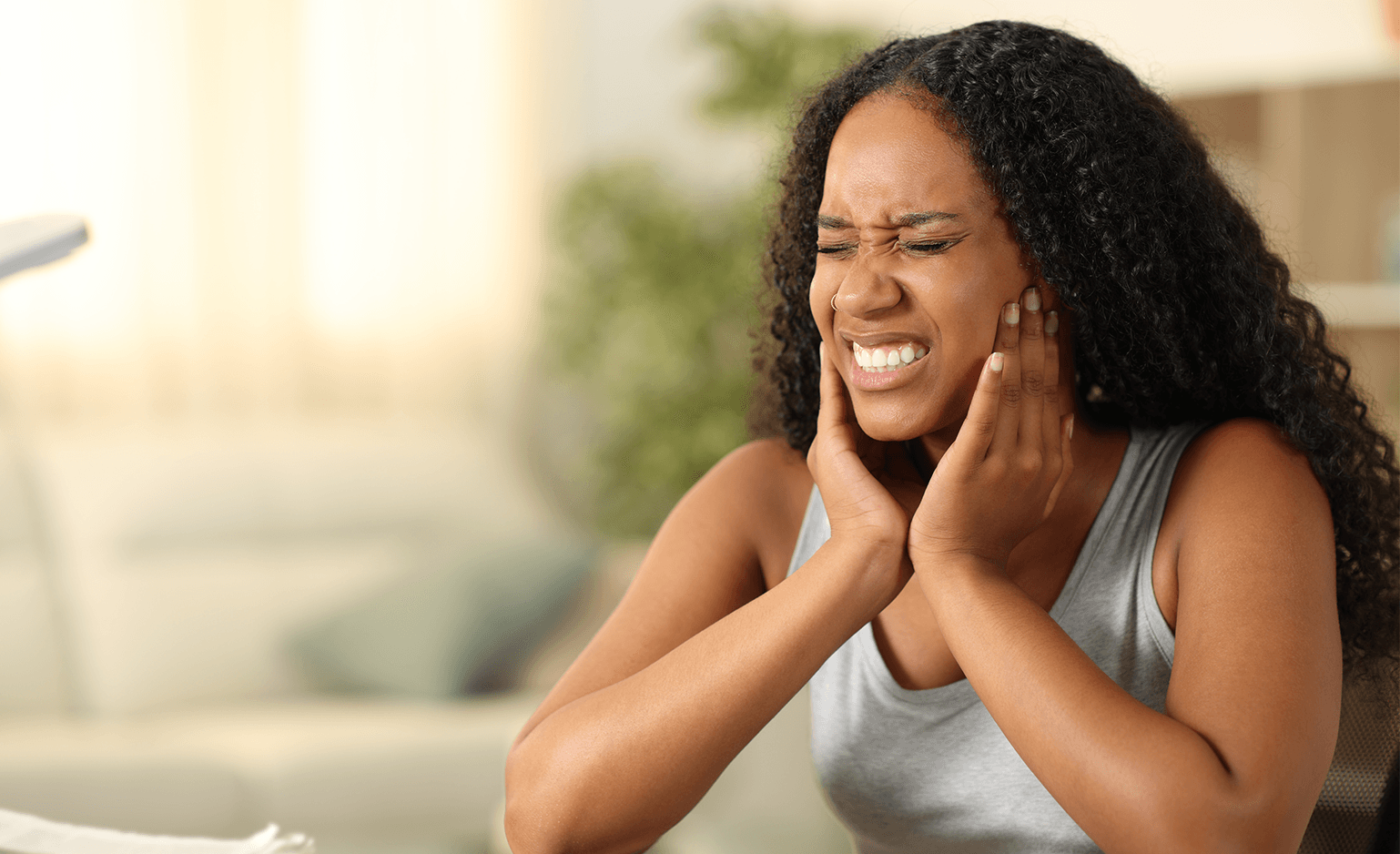 jaw pain horizontal